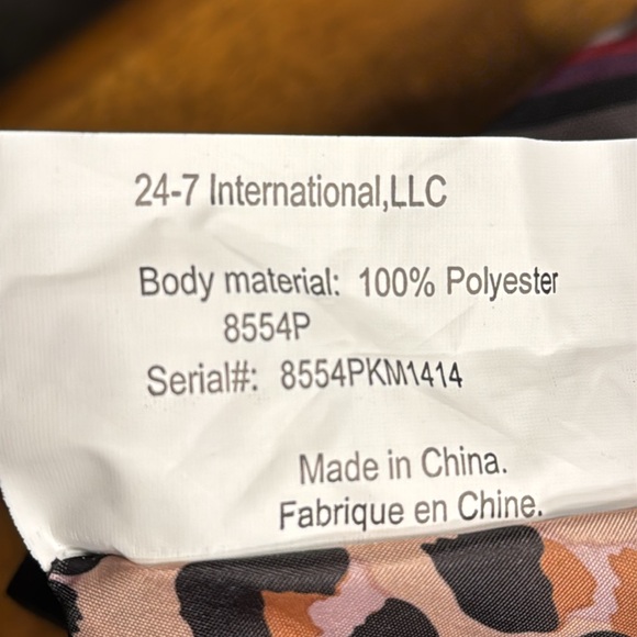 New Nicole Miller canvas insulated tote bag. - Picture 11 of 11